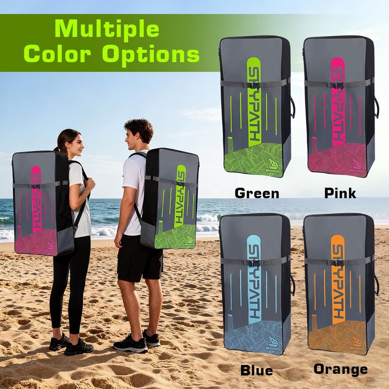 SkyPath iSUP Bag, Paddle board Backpack Bag, Travel Carrying Backpack,