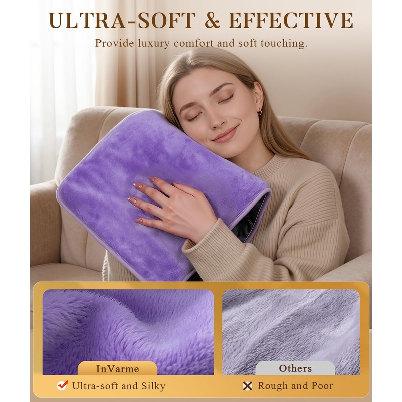 InVarme Far Infrared Heating Pad: Extra Hot Deep Muscles for