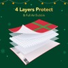 Switory Christmas Padded Envelopes, A4 Bubble Mailers 8.5x12 Inch Jiffy