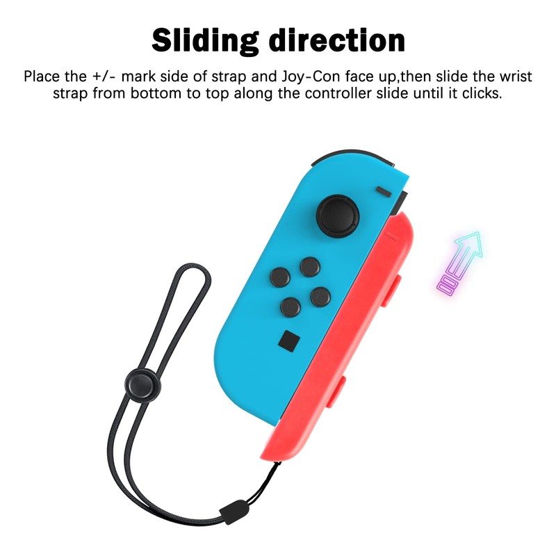 DLseego Wrist Strap for Switch Joycon,Switch Controller Hand Grip Accessories,JoyCon