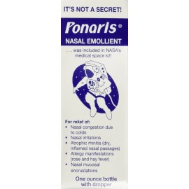Ponaris Nasal Emollient 1 Ounce Natural Cold Relief for Nasal Dryness Congestion