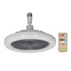 Small Ceiling Fan with Light Remote Control E27 Lamp Holder