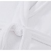 Charisma Luxe Zero Twist Luxury Cotton Bathrobe, Small/Medium, White