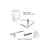 Multifunctional 3D Printer Enclosure w/Adjustable Ventilation Kit Eliminate Odors Tent