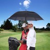MRTLLOA 62/68/72 Inch Automatic Open Black Golf Umbrella, Extra Large