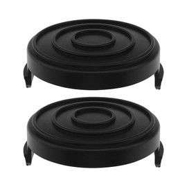 The Lord of the Tools Pack of 2 Spool Cover Caps Compatible with Gardenline GLR GLT, Compatible with Einhell GC-ET 4530 Set RTV Grass Trimmer Replacement Parts