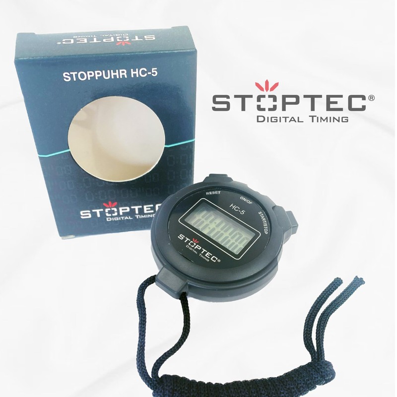 Stoptec Stoppuhr HC-5 | Ganz einfach: nur Start - Stopp