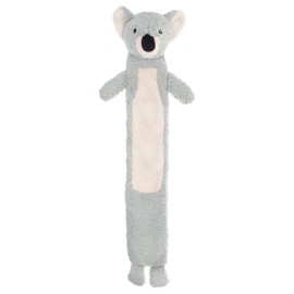 Olivia Rocco Extra Long Hot Water Bottle with Super Soft Unicorn Pug Cover 72 cm Thermotherapy 2L Pure Natural Rubber Winter Gift, Teddy Koala
