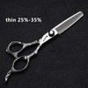Tijeras profesionales de peluquería de 19 cm, 4 piezas, 17,78