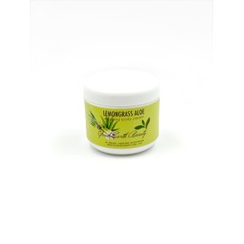 Good Earth Beauty Body Cream - Lemongrass Aloe - Natural - 4 Ounces