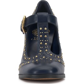 Vince Camuto Women's Maris Pump, Deep Navy Leather, 10
