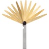 KS Tools 300.0611 Antimagnetic brass feeler gauge, 8 blades