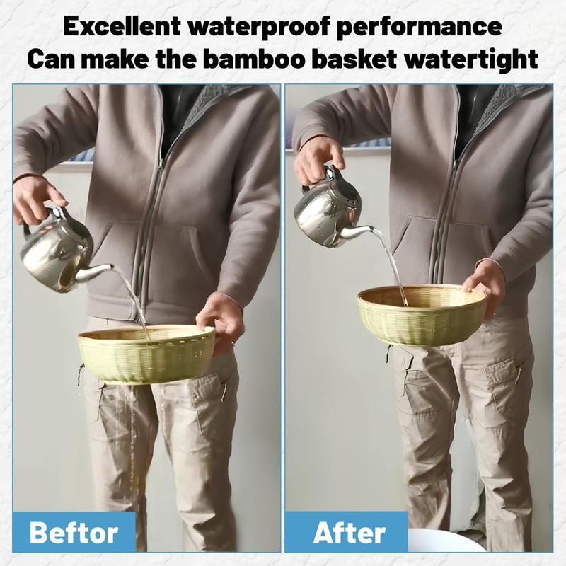 NetLea Invisible Waterproof Agent,Transparent Waterproof Coating,Polyurethane Coating for Roofs, Walls,