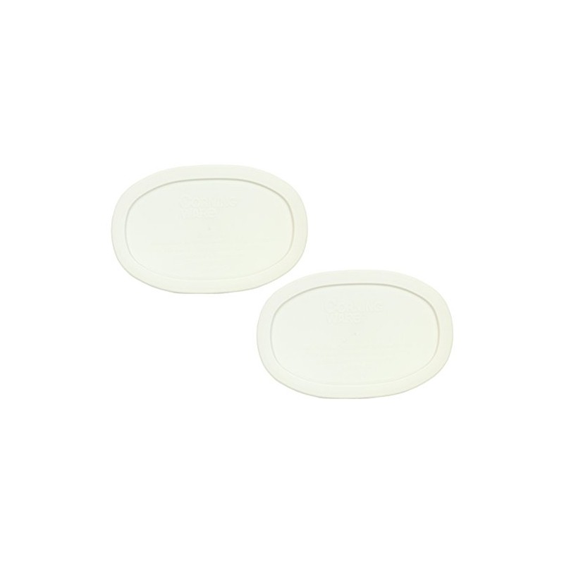 Corningware F-15-PC Oval French White 15-ounce Plastic Lid - 2
