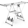Nightcore Foldable Clothes Drying Rack, 2-Level Large Collapsible Laundry Drying