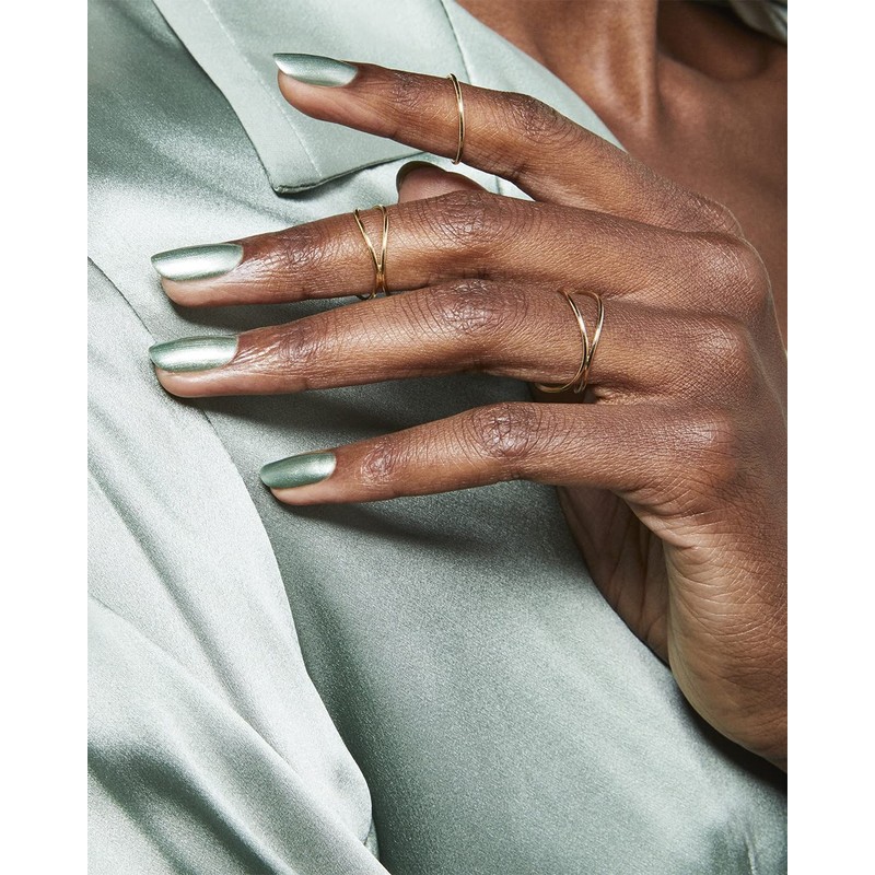 essie Salon-Quality Nail Polish, 8-Free Vegan, Winter 2022, Sage Green,