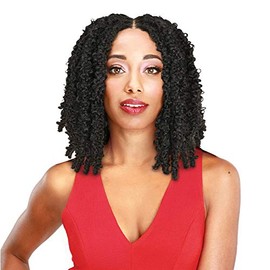 Zury Synthetic Knotless Braid Laced Front Wig - DIVA LACE BOMB BUTTERFLY LOC (4 Medium Brown)