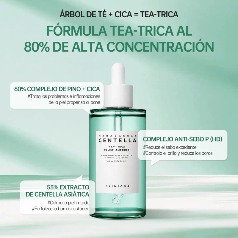 Papel Te Verde Absorbente De Grasa Facial Elimina Brillo F
