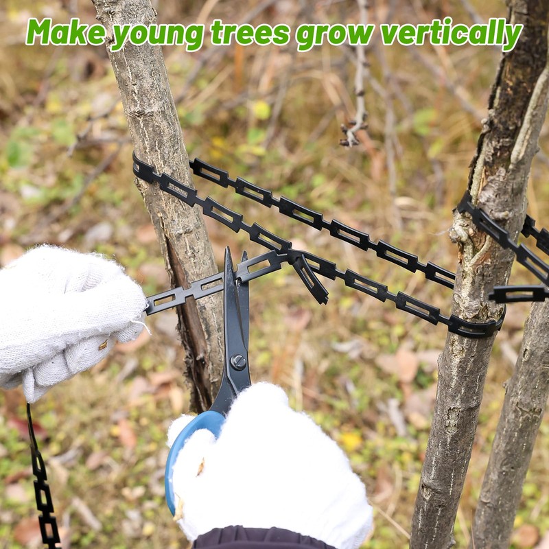 UCandy 29 FT Plastic Chain Lock Tree Tie, 1/2" Wide