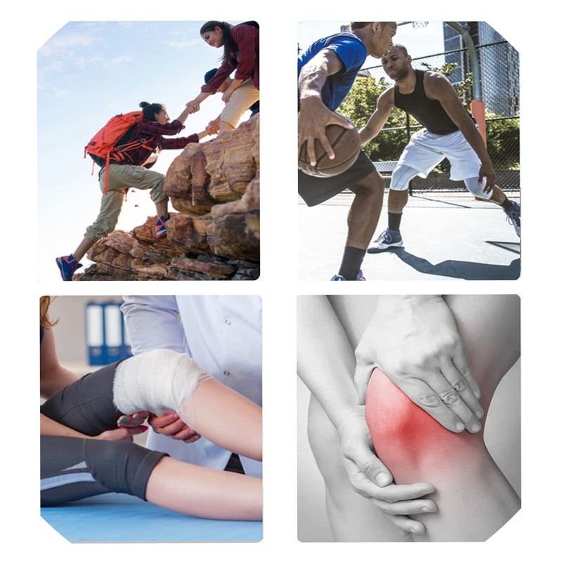 膝サポーター 【柔道整復師推奨】 スプリング内蔵 穴あき設計 膝の皿 半月板 安定する TECHNO-RINE素材 薄手 通気