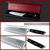 SAKEN Santoku Knife - 7-Inch Japanese Chef Knife with High-Carbon