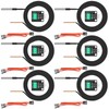 YELUFT 6 Pack DS18B20 Temperature Sensor High-Accuracy Stainless Steel Temperature