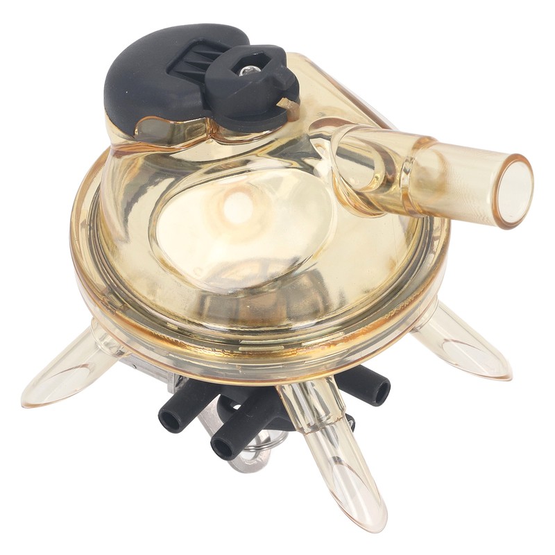 Milking Claw Transparent Cover Stainless Steel Base 380cc Milk Collector
