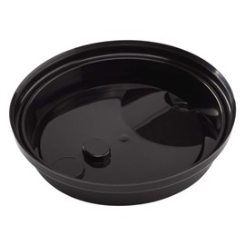 Karat Sipper Dome Lid for 24 oz Tall Premium PP Cup - Black