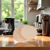100 Pcs No.6 Coffee Filter Moka Pot Filter Paper Disposable