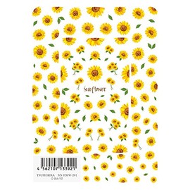Tsumekira Sunflower 2 Nail Sticker