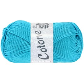 Lana Grossa Cotone 009 Wool 50 g Ocean Blue