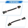 A ABSOPRO 2pcs H8 H9 H11 Male to 9006 HB4