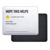 Mauspad aus Kunstleder Hope This Helps Work Office Email Funny