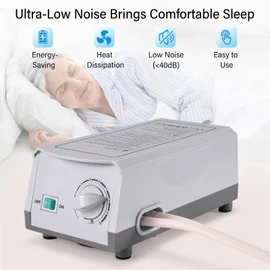 Careboda Alternating Pressure Mattress Anti Decubitus Air Pads with Electric Quiet Pump System, Pressure Sore Pad and Bed Sore Prevention, Air Mattress for Hospital Bed and Home Use Blue 75" x 35"