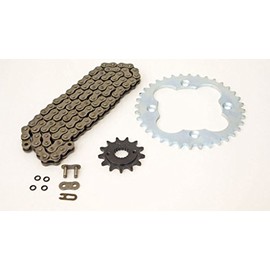1999-2004 Fits Honda Sportrax 400EX TRX400EX O-Ring Chain & Silver Sprocket 14/39 96L