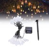 Solar Water Drop String Lights 21 Feet 30 LEDs Waterproof