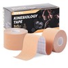 ZVTQ Kinesiology Tape (2 Rolls) - Waterproof, Breathable, Hypoallergenic -
