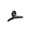 VINGTAINE H7419-BK- Simple Color Hair Claw S Hair Clip Office