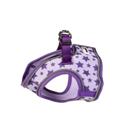 Doodlebone Snappy Harness, Violet Stars, 4