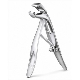 Wide Jaw Toenail Clippers for Thick Nails – Angled Head Long Handle Stainless Steel Nail Cutter