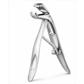 Wide Jaw Toenail Clippers for Thick Nails – Angled Head Long Handle Stainless Steel Nail Cutter