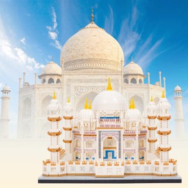 Geniteen Micro Mini Blocks Architecture Taj Mahal Model Building Blocks Set Architecture Collection (4036 PCS)