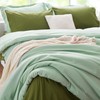 Kozyhvn Green Comforter Set, 7 Pieces - King Size, All-Season