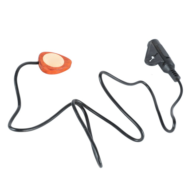 Piezoelectric Pickup with Heart Shape Pick Contact Microphone Transducer for