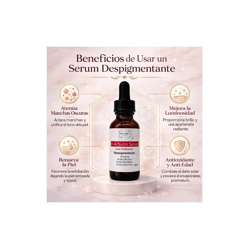 V-arbutin Serum Despigmentante Manchas Ac Glicolico Arbutina