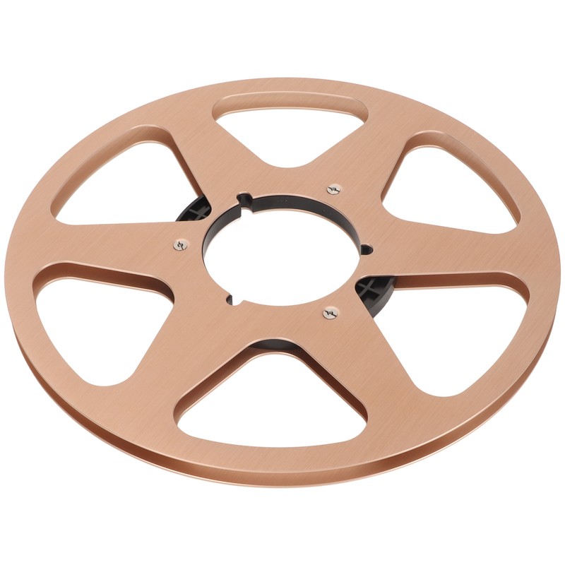 1/4 10 Inch Empty Tape Reel Aluminum Alloy Reel Tape