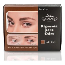 Kit Pigmento Para Cejas Profesional Light Brown J Denis Inde