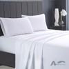 AATH COLLECTION Egyptian Cotton Flat Sheets, 200 Thread Count Single,