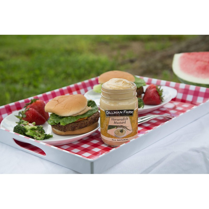 Dillman Farm 3 Piece All Natural Gourmet Mustard Variety Pack