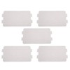 5 hojas de placa de mica para horno de microondas,